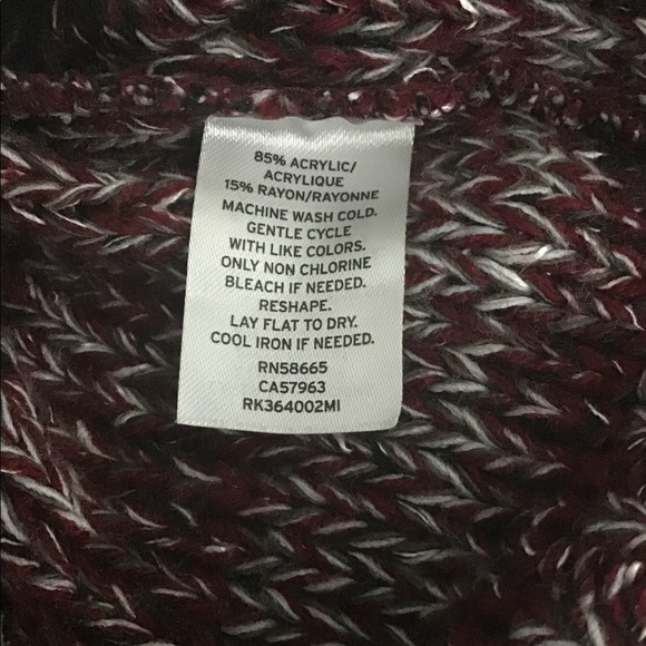 Susina V-neck back strap marled knit sweater. - Picture 8 of 11